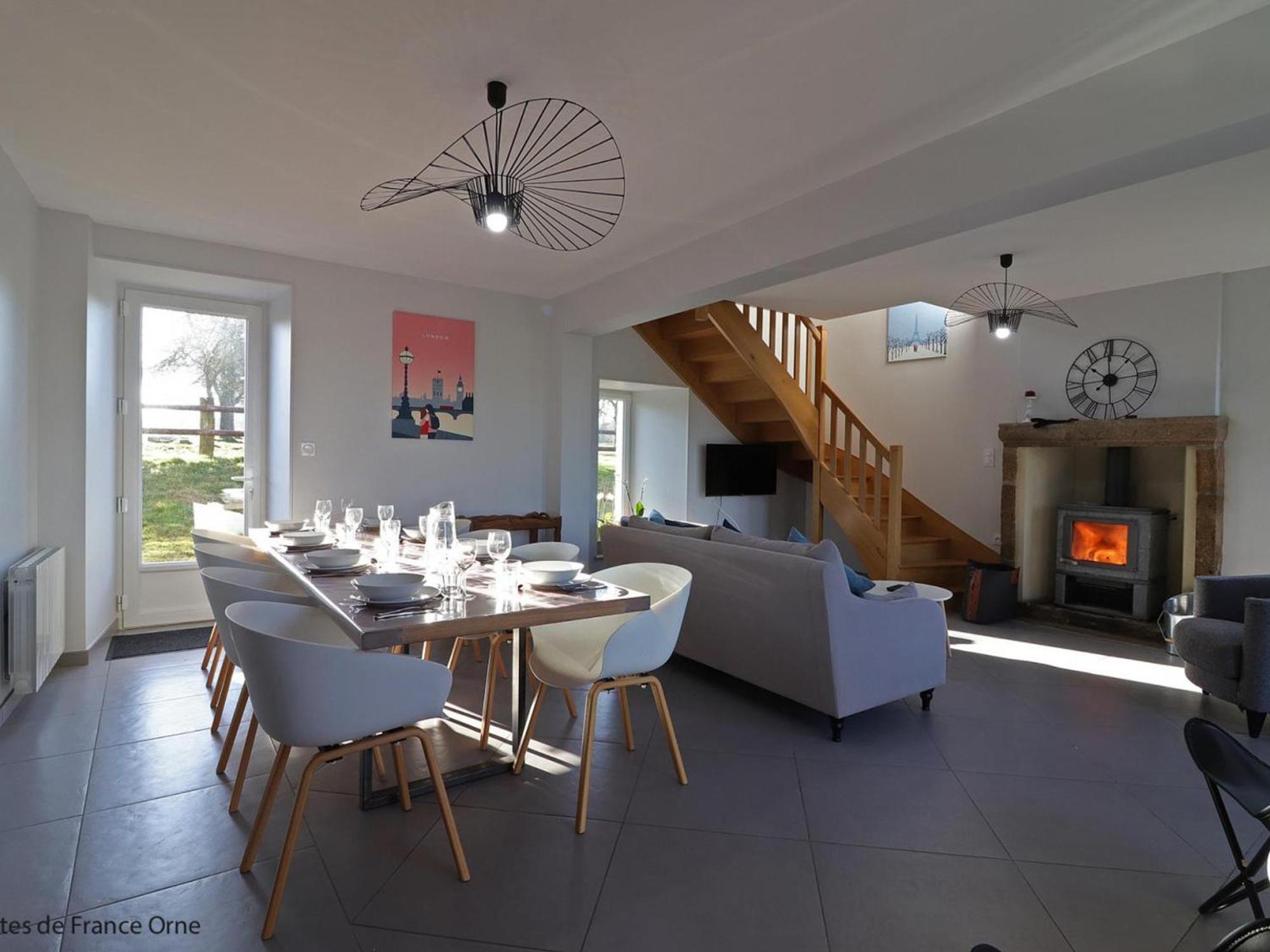 Maison Normande Renovee Avec Grand Jardin, Ideale Pour Famille, Proche Lac Et Randonnees - Fr-1-497-143 Menil-Gondouin Exterior photo