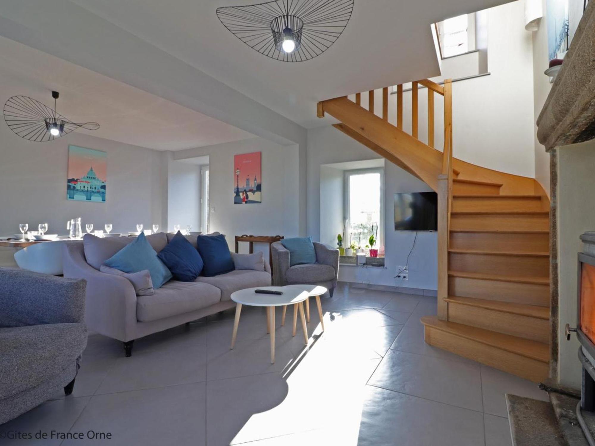 Maison Normande Renovee Avec Grand Jardin, Ideale Pour Famille, Proche Lac Et Randonnees - Fr-1-497-143 Menil-Gondouin Exterior photo