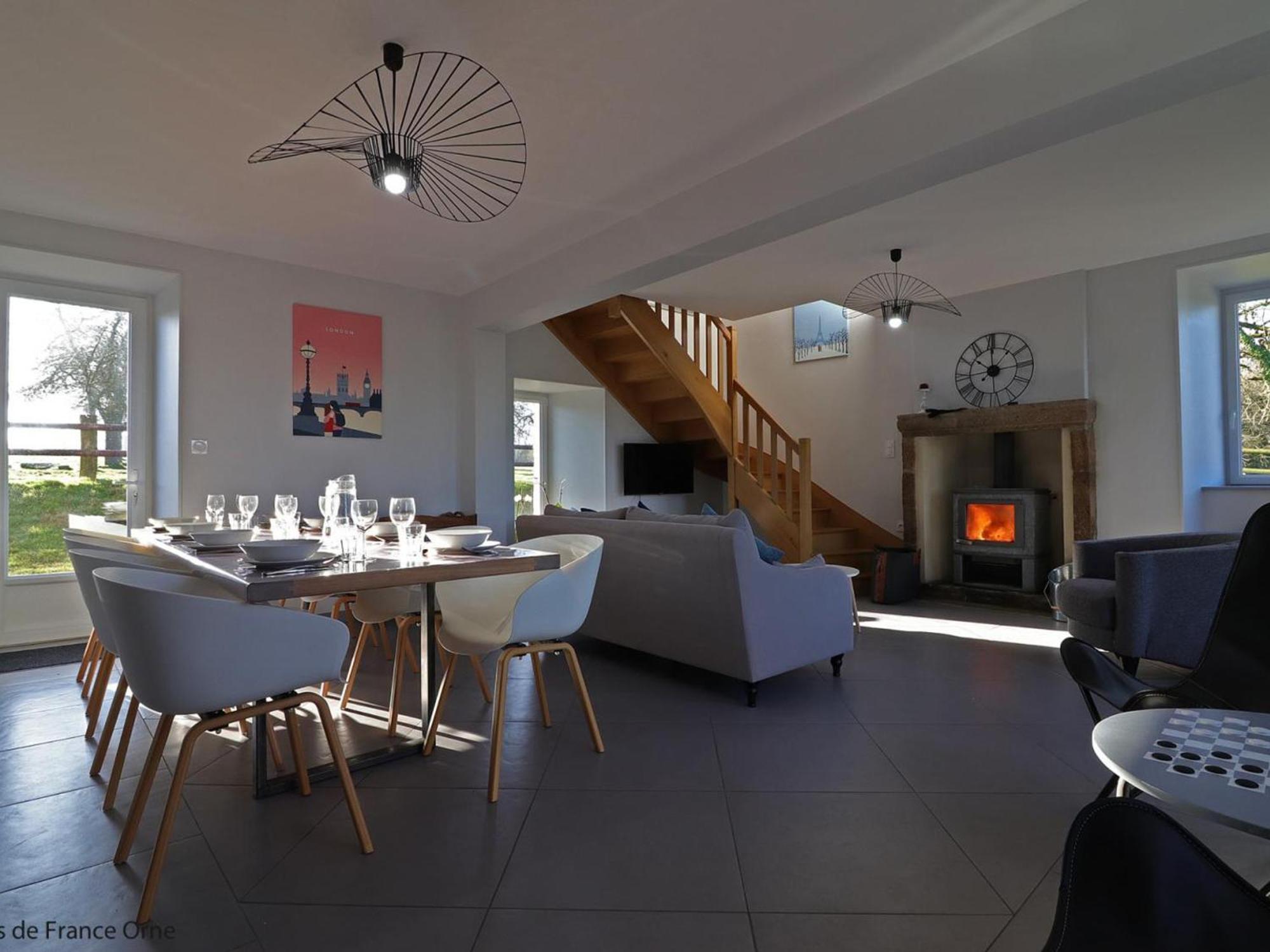 Maison Normande Renovee Avec Grand Jardin, Ideale Pour Famille, Proche Lac Et Randonnees - Fr-1-497-143 Menil-Gondouin Exterior photo