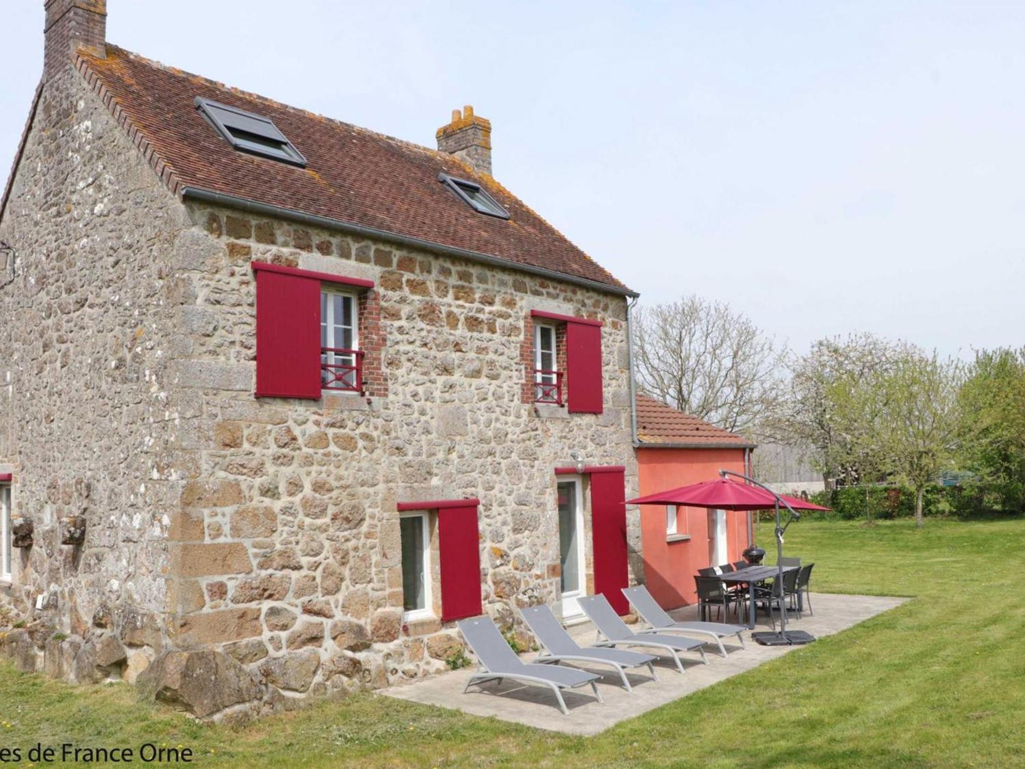 Maison Normande Renovee Avec Grand Jardin, Ideale Pour Famille, Proche Lac Et Randonnees - Fr-1-497-143 Menil-Gondouin Exterior photo